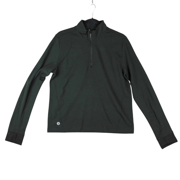Smartwool Tops - Smartwool Women Active Uptempo Quarter Zip Top Size L Black NWT Merino Wool